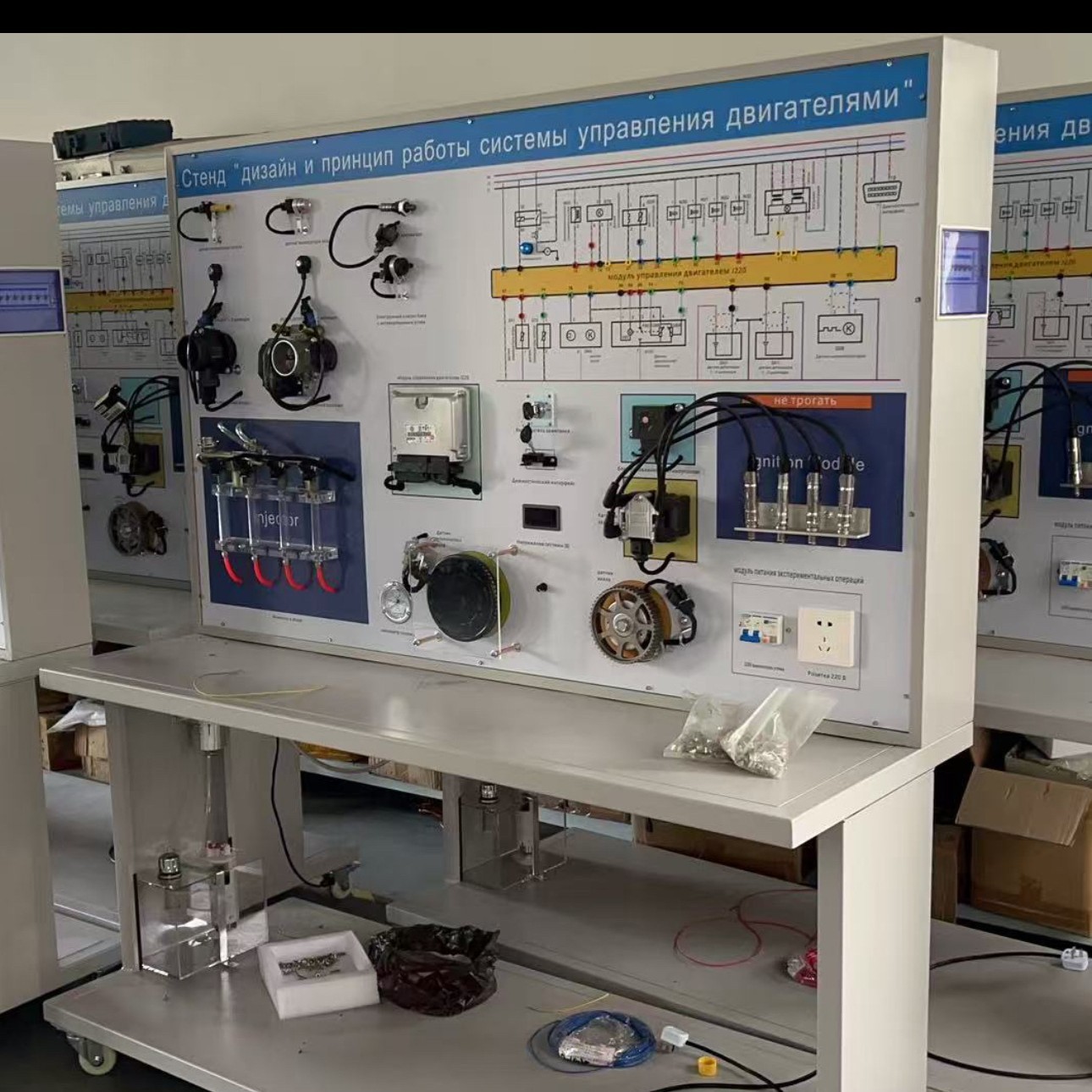 Engine Sensor and Actuator Teaching Board