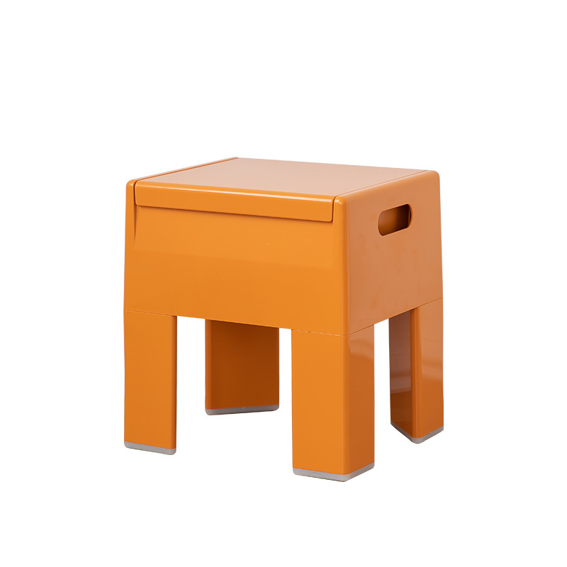 Modern Simple Storage Stool Household Multi-Functional Storage Stool Internet Celebrity Entry Shoe Changing Stool Household Large Capacity Low Stool