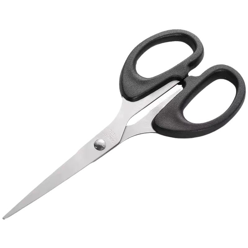 Authentic strongman scissors plastic handle office scissors home student scissors stationery scissors manual scissors s 004 003 002
