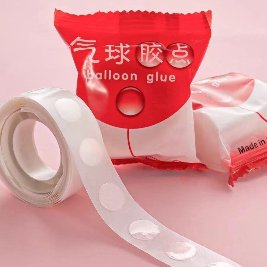 Wholesale Nano Round Dot Strong Double-Sided Tape Crystal Tape Highly Transparent Traceless Double-Sided Dot Dot Glue Dot Glue