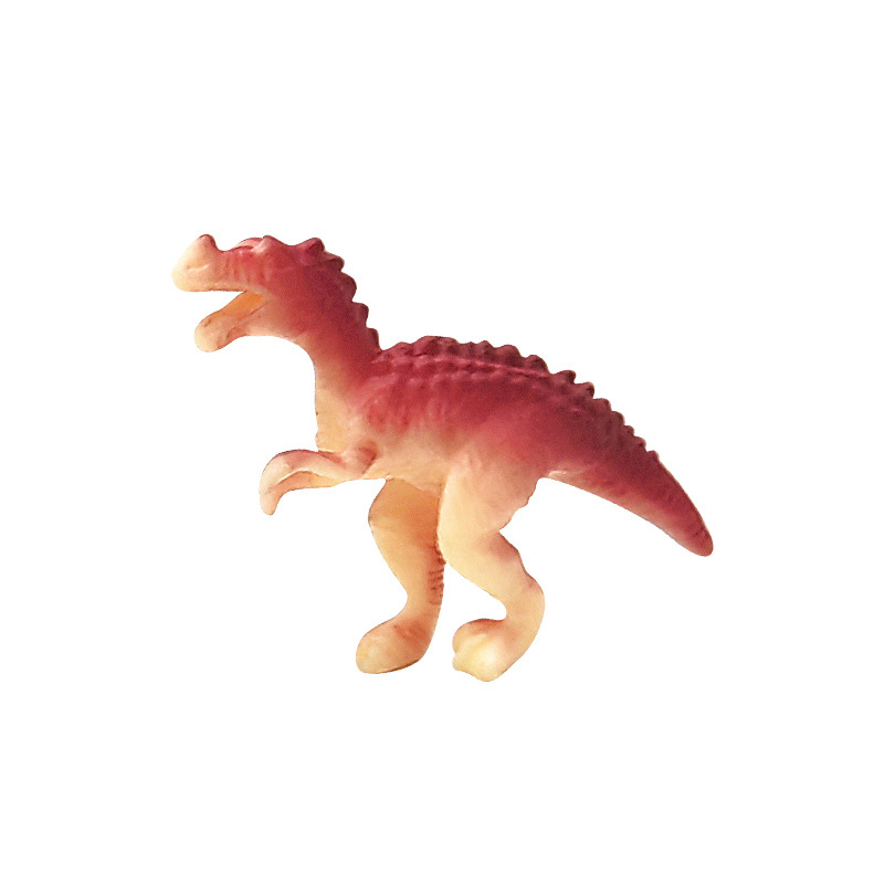 Cross-Border E-Commerce Jurassic Simulation Dinosaur Animal Set Solid Dinosaur Model Soft Rubber Mini Simulation Dinosaur Toy