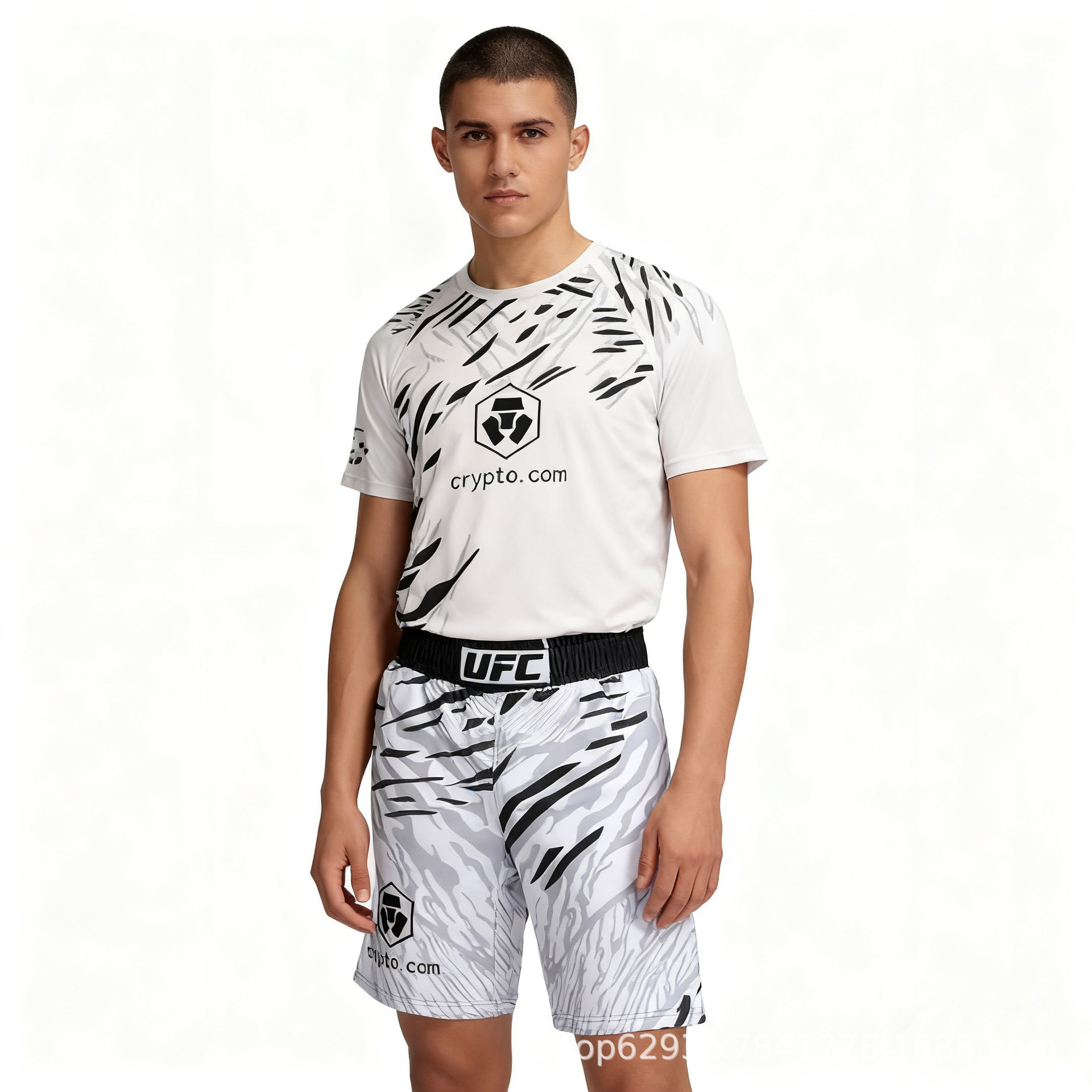 Fighting and Grappling Training Shorts, High Elasticity, Quick-Drying Ufc Suit, Mma Free Fighting Sports Children's Boxing Suit