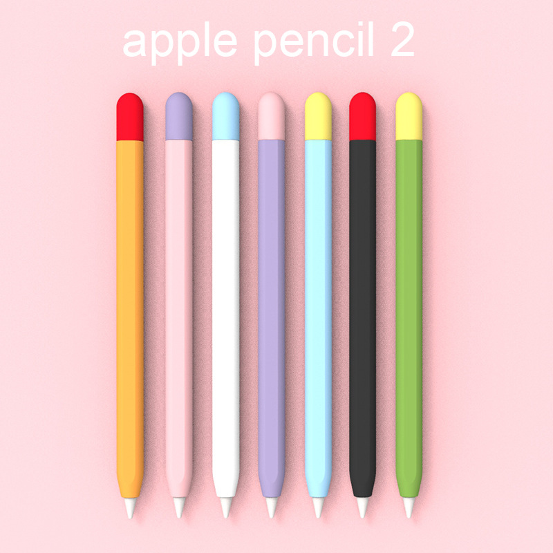 Suitable for apple pencil2 generation apple silicone pen case ipencil stylus capacitive pen protective case
