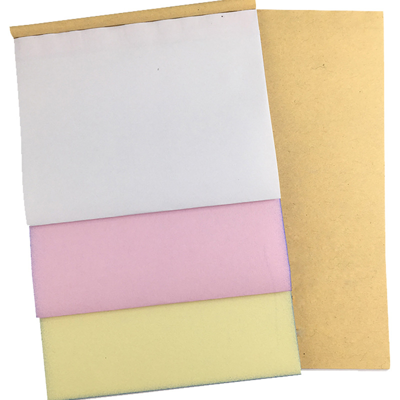 Copy Paper Blank One Copper Two Copper Triple Blank Menu Book Drink List Accounting Book Order Book Plus Menu Receipt