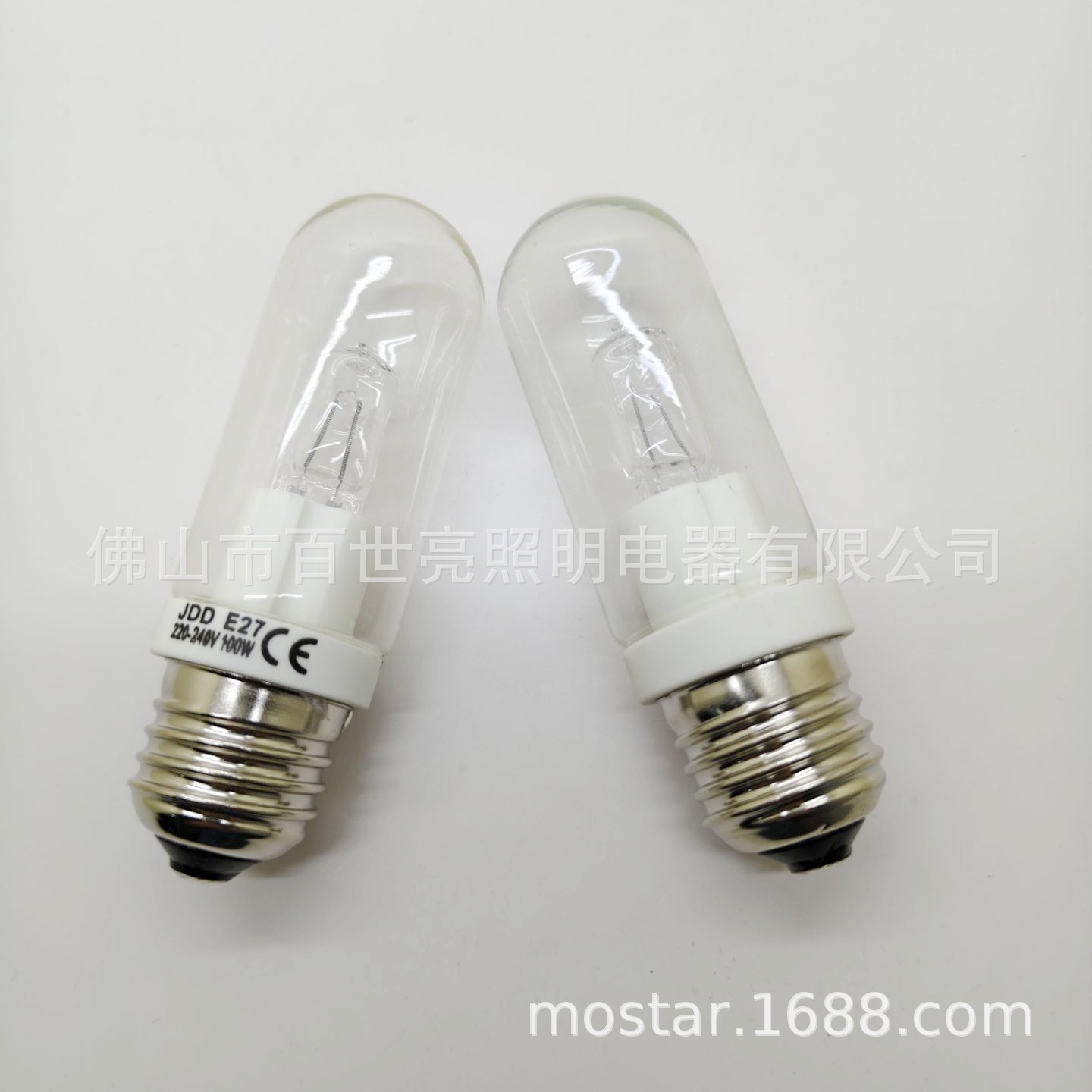 Transparent Bubble Photography Bulb Jdd E27 230V 100W 200W Studio Modeling Lamp