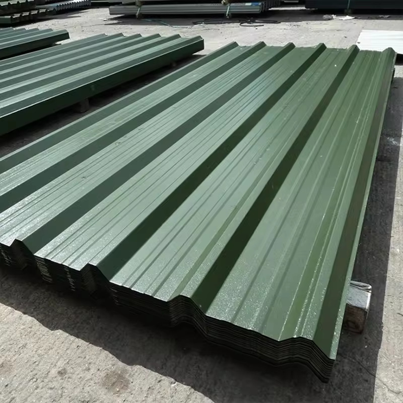 High Precision Color Coated Steel Roof Sheet Color Corrugated