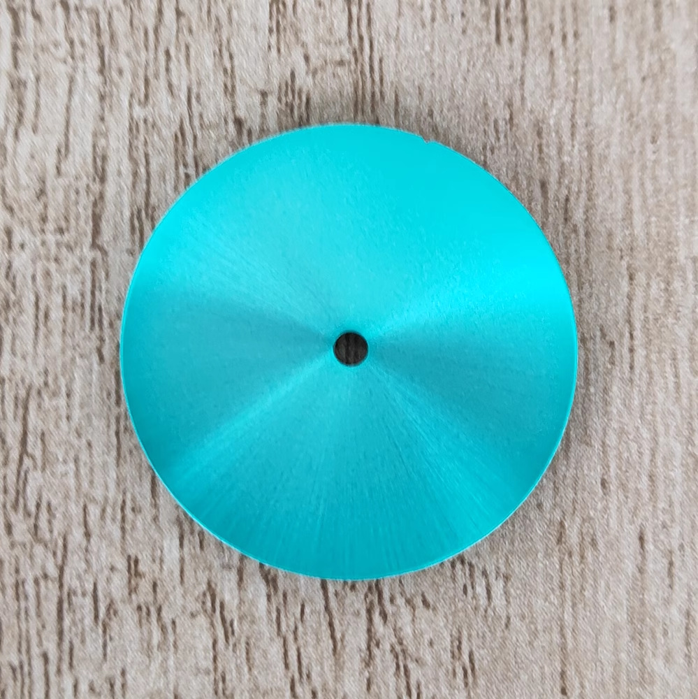 Solid color modified watch accessories literal no calendar no logo sun pattern dial suitable for NH35/364R/7S movement