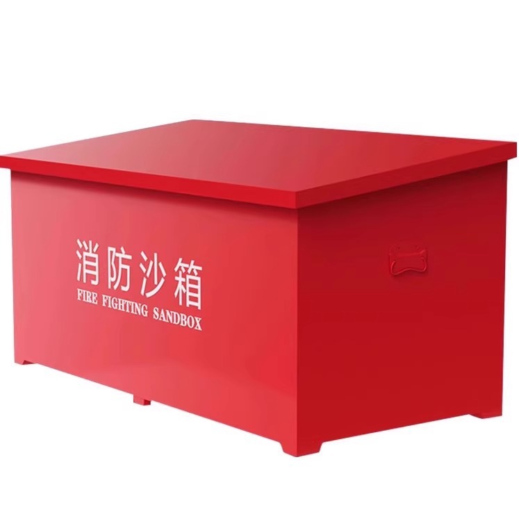 Customized Fireproof Sandbox Fire Sandbox 119 Gas Station Fire Extinguishing Special 1/2 Cubic Yellow Sand Box Stainless Steel Sandbox