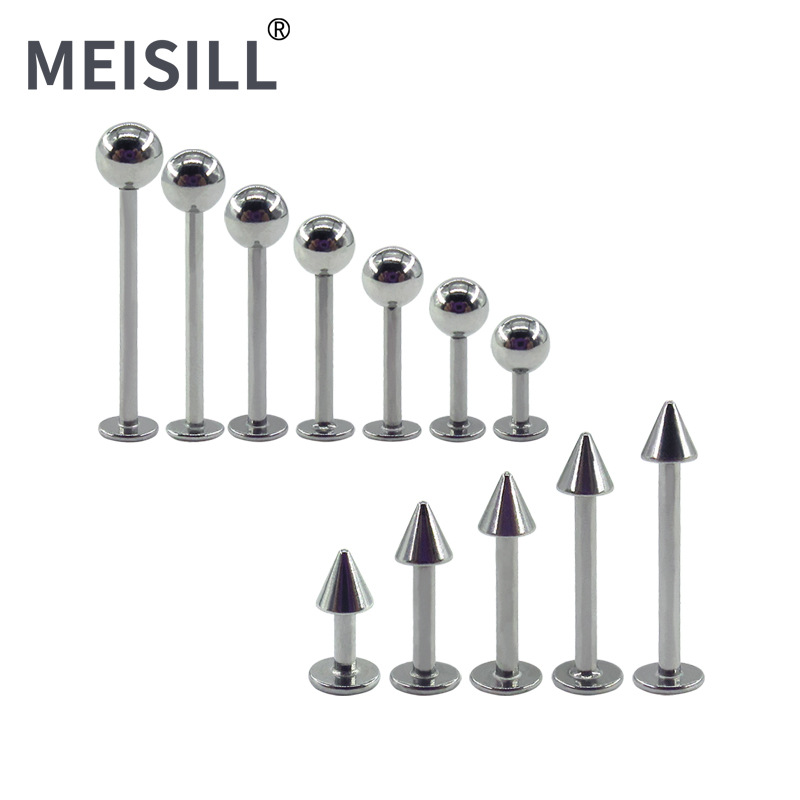 Нержавеющая сталь губные ногти ювелирные изделия для пирсинга ушей