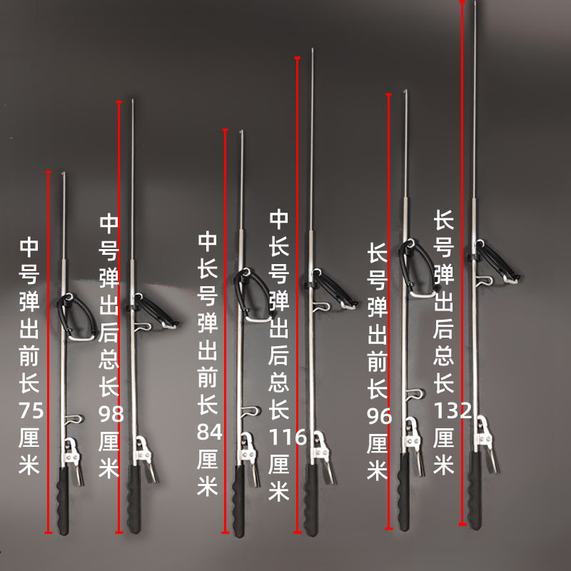 Stainless Steel Fish Shooting Gun, Submersible Gun, Powerful Fishing Gun, Underwater Fishing Tool, Catching Fish, Fork, Catapult Fish Shooting