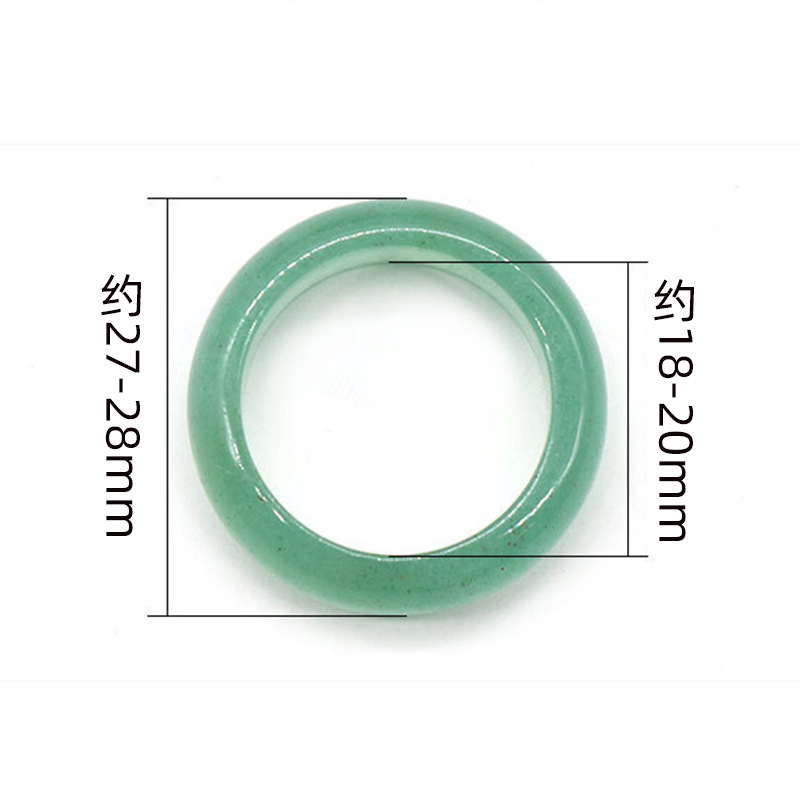 Natural Crystal Agate Stone Running Ring Ring Ring Ring Ancient Style Playing Bracelet Handheld Accessories Running Ring Ring