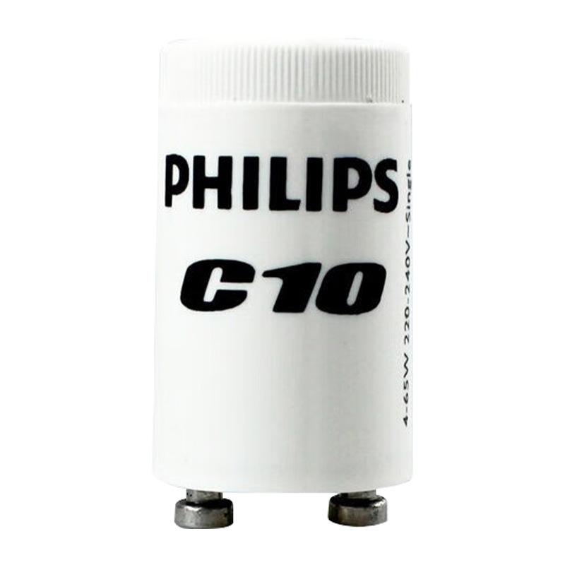 Philips Philips T8 Fluorescent Lamp Special Lamp Accessories Opener 4-65W Starter C10 Jump Bubble