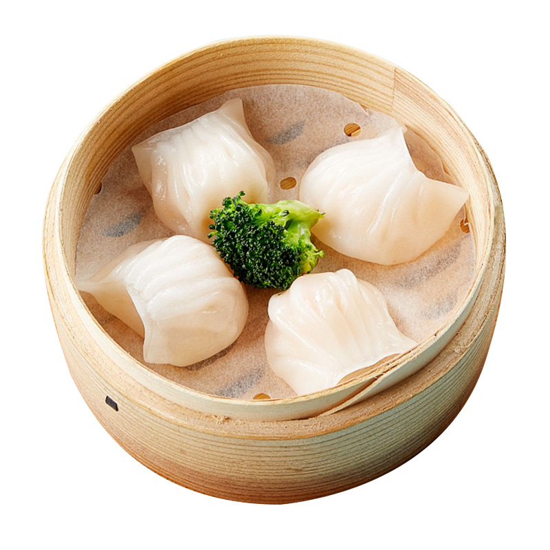 Factory Food Cantonese Morning Tea Frozen Fresh Shrimp Dumplings Dim Sum Old Cantonese Tea Gourmet Steamed Stuffs Breakfast Semi-finished Ingredients