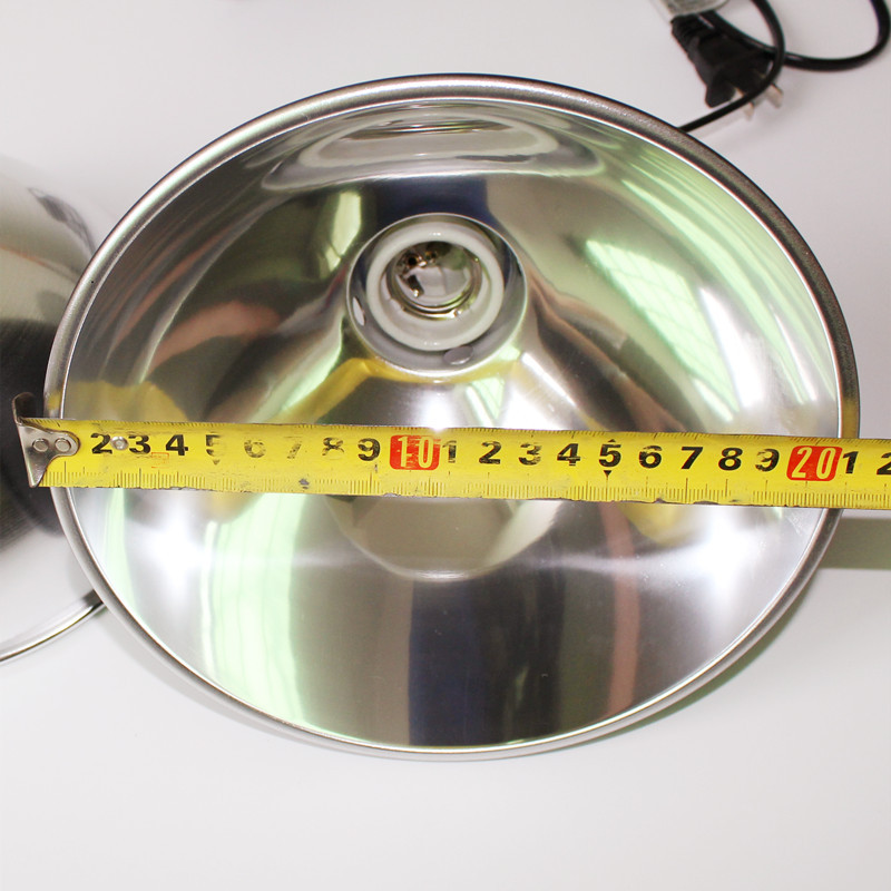 Pet crawler 8.5-inch lampshade UVB lamp aquarium fish tank heating lamp holder tortoise drying table lamp multi-specification plug