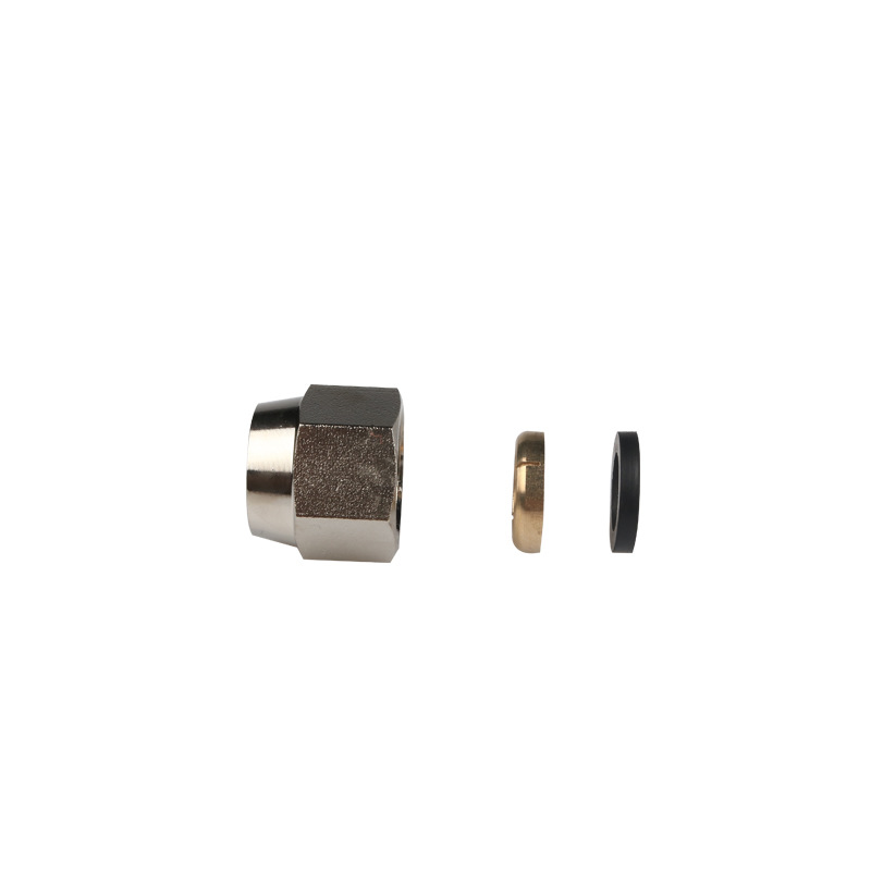 Natural gas stainless steel bellows nut 3 points 4 points 6 points 1 inch gas gas nut screw gas pipe joint
