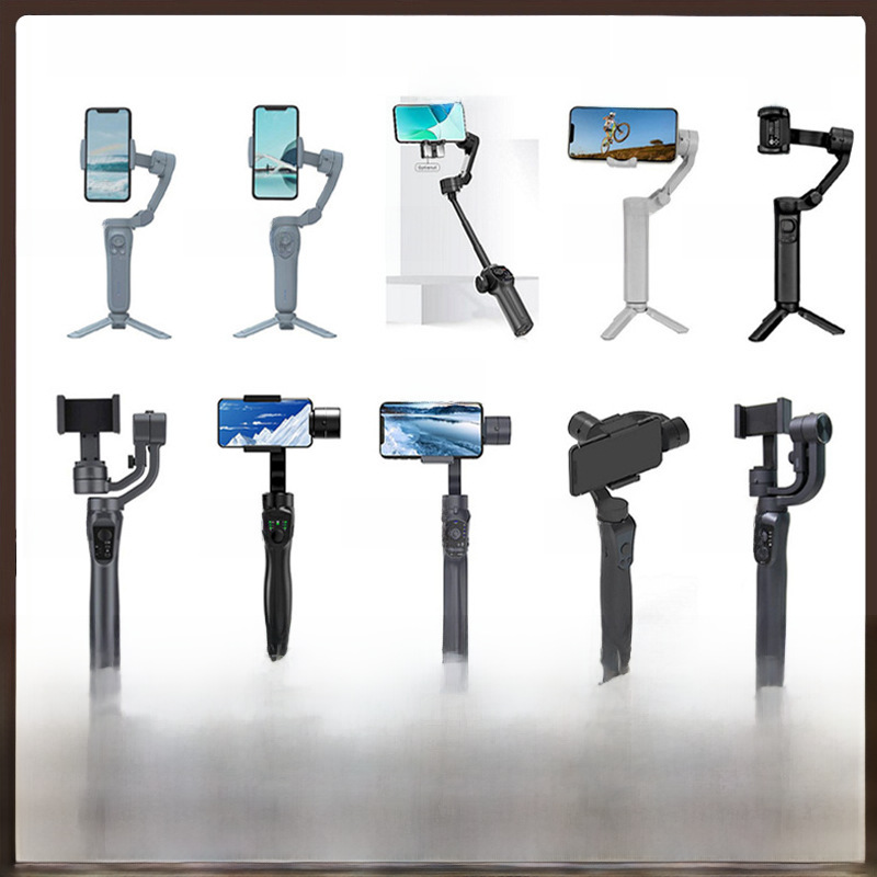 Factory Direct sales three-axis mobile phone stabilizer smart foldable anti-shake pocket folding handheld wireless PTZ wholesale
