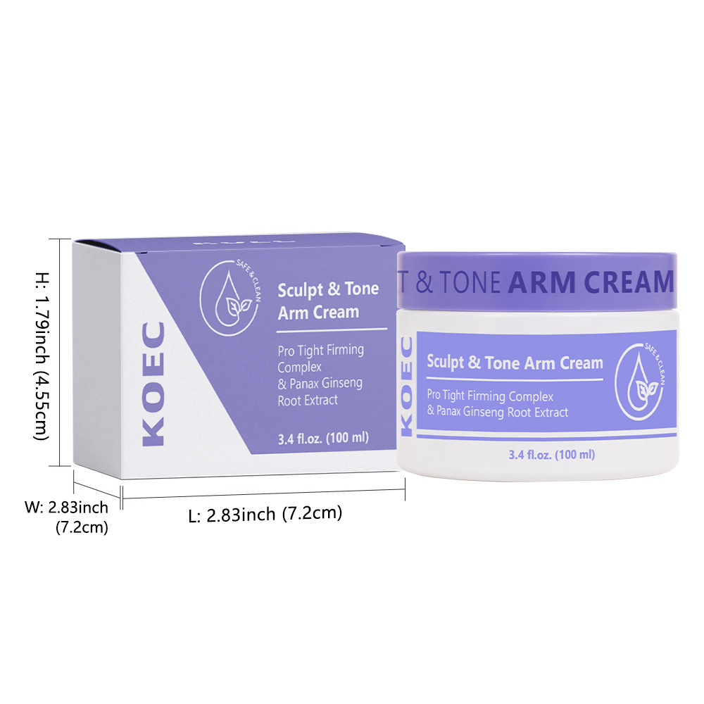 KOEC arm firming cream 100g cross-border explosions Gopure Sculpt & Tone Arm Cream