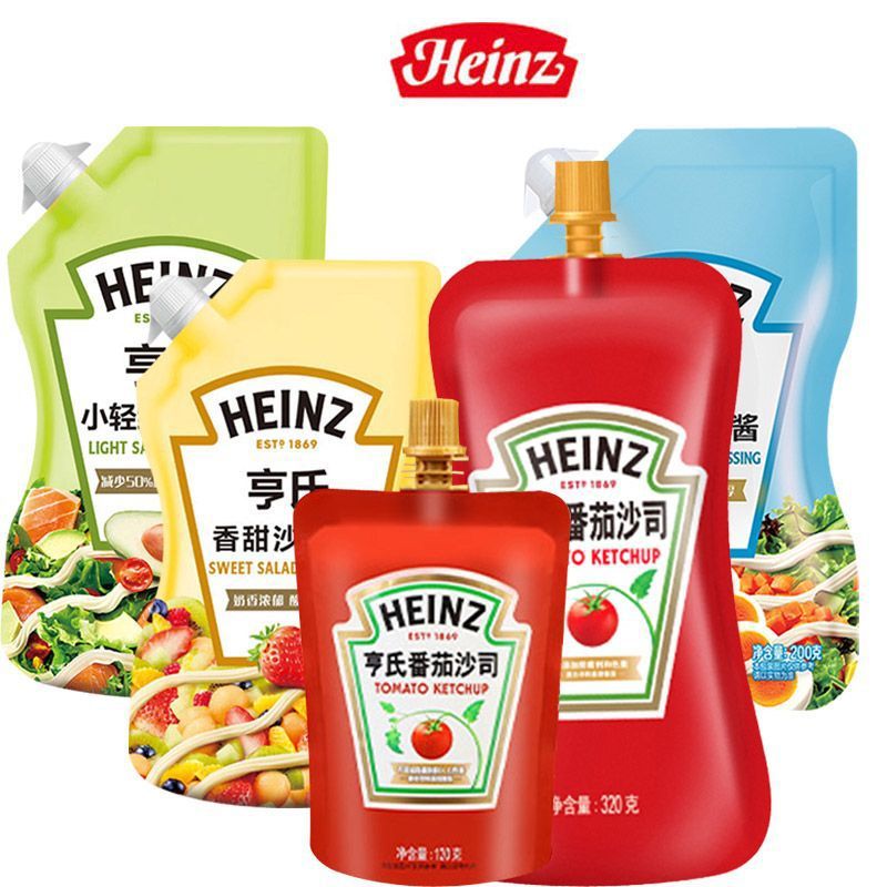 Сладкий салатный соус Heinz 200г, соус для фруктового салата, соус для овощного салата, ингредиенты для суши