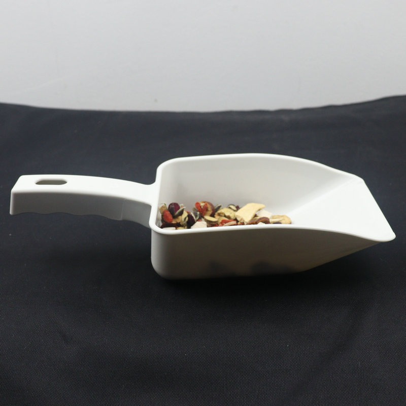 White Plastic Ice Shovel Milk Tea Shop Dessert Shop Plastic Ice Shovel Multi-Functional Household Kitchen Tool Summer Ice Cube Shovel