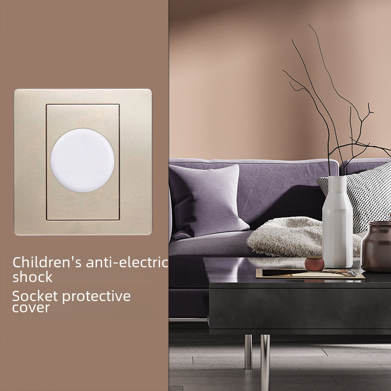 British Standard Kidsren's Anti-Shock Protection Socket Protective Cover British Standard Safety Power Socket Cover Three-Pin Insulated Socket Cover