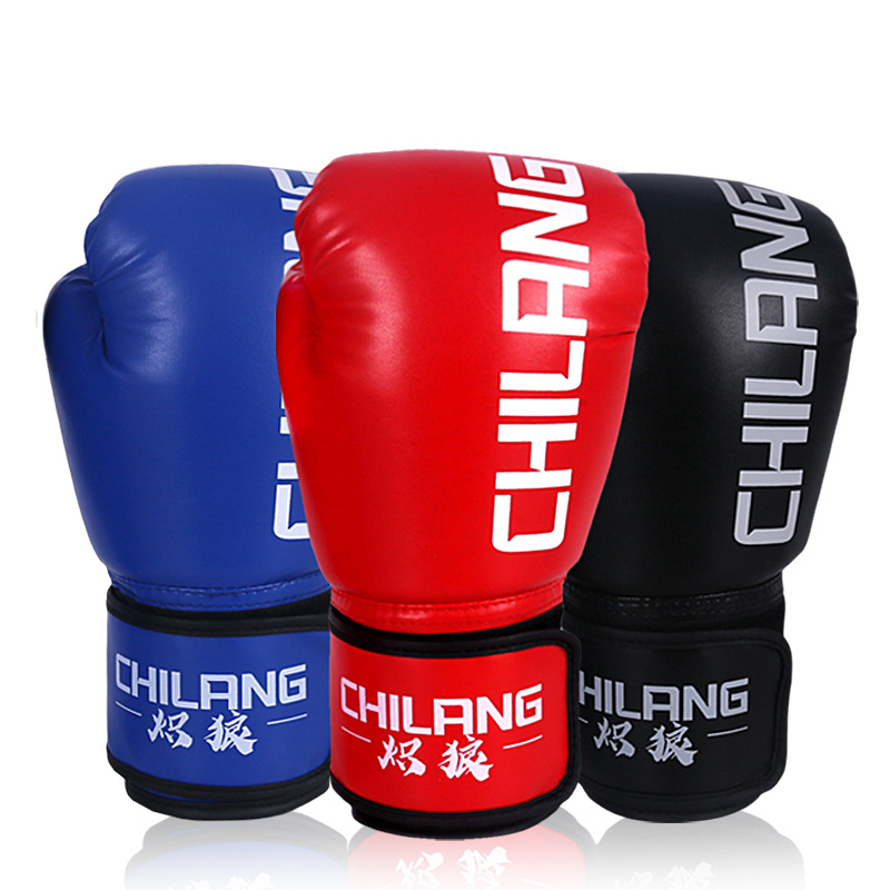 Adult and Children's Boxing Gloves, Martial Arts Sanda Training Gloves, Muay Thai Fighting Gloves, Parent-Child Boxing Supplies