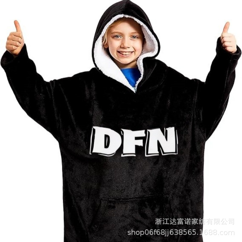 Lazy Clothes, Blanket Hoodie for Boys, Teenagers, Lazy People, Wearable Blankets, Extra Long Lazy Clothes