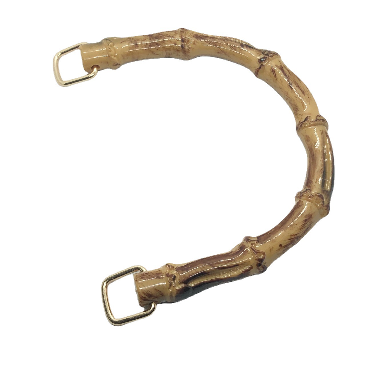 Bamboo Handle for Luggage Accessories, Plastic Handle for Gift Boxes, Carrying Ring, Bamboo Handle for Carrying