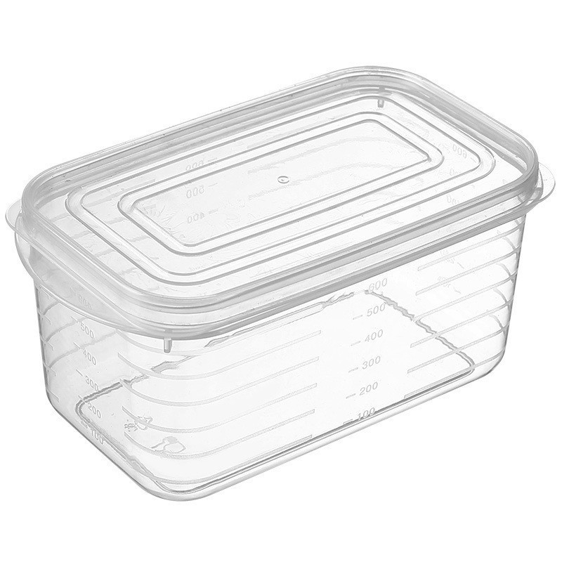 Refrigerator Refrigerated Frozen Meat Box Food-Grade Food Classification Grids Fruit Box Odor-Free Sealed Box Fresh-Keeping Frozen Box