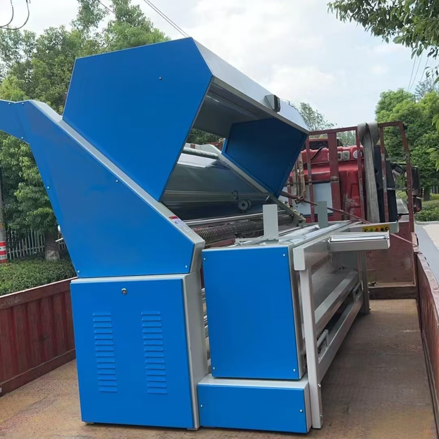 Direct Supply from Manufacturer: Automatic Edge-Guided Fabric Inspection and Rolling Machine, Three-Frequency Electric Eye Edge-Guided Fabric Inspection Machine Wholesale