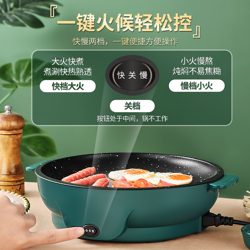 Factory direct supply take-out electric baking tray multifunctional small baking tray portable barbecue food supermarket cross-border gift wholesale