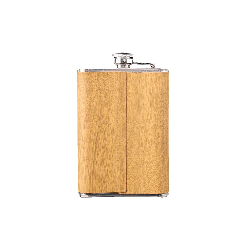 Stainless steel men's small hip flask outdoor portable hip flask set wine glass funnel wine bottle portable metal wine wholesale