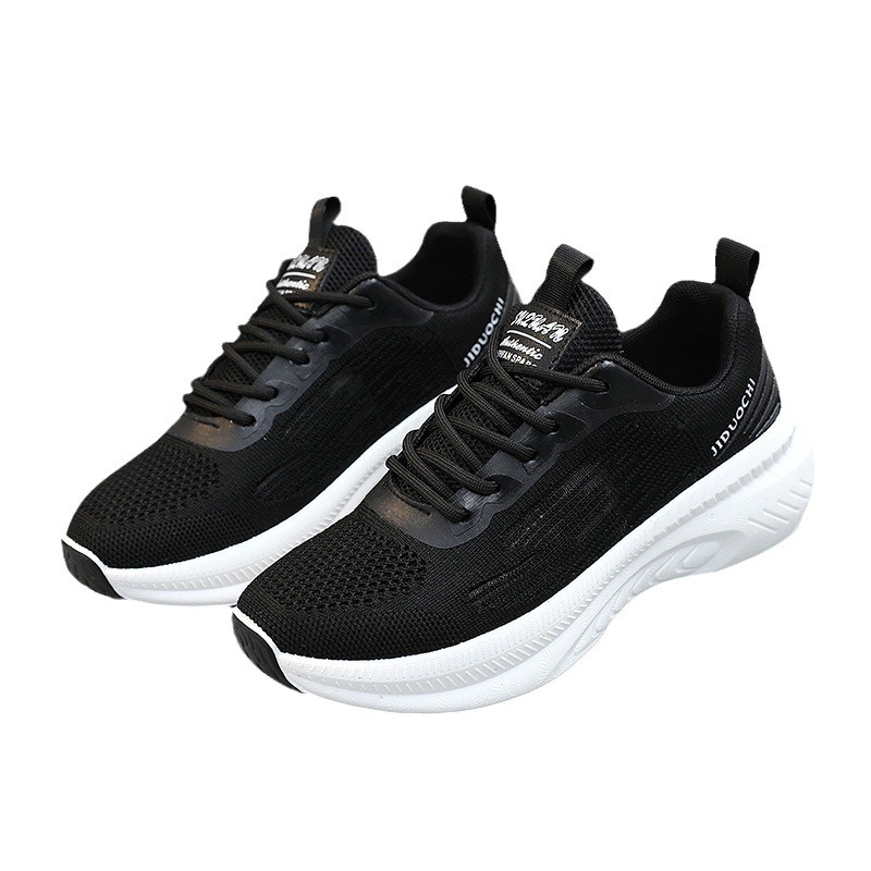 Flying Woven Lightweight sneaker Women's Ins Trendy 2025 Spring All-match New Soft Sole Running Breathable Women's Shoes Mesh Surface