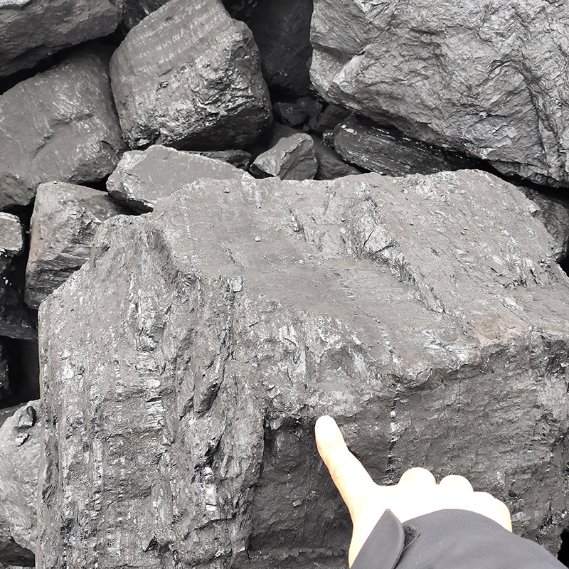 Coal Mine Supplies Large Pieces of Roasted Bituminous Coal, Shenmu Coal Lumps, High Calorific Value, High Gas Production, High and Low Sulfur, Low Ash, No Coke