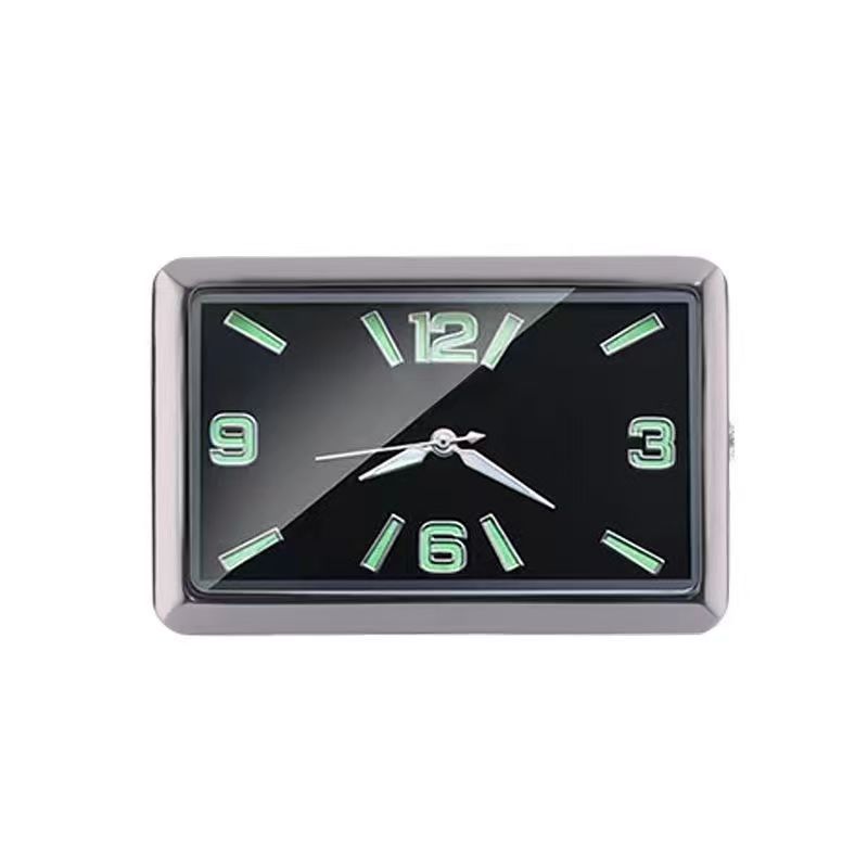 High-End Exquisite Car Square Clock Car with Optional Digital Watch In-Car Clock Timetable Clock Digital Clock