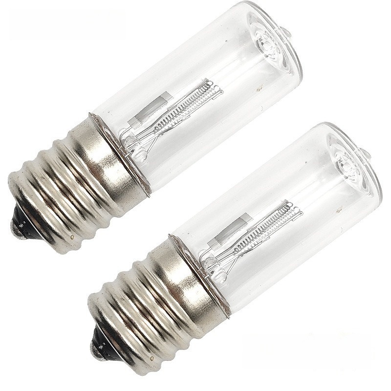Ultraviolet Sterilization Lamp Facial Steamer Shoe Cabinet Deodorization and Mite Removal Sterilization Lamp 10V3W Screw Mouth Ultraviolet Disinfection Lamp