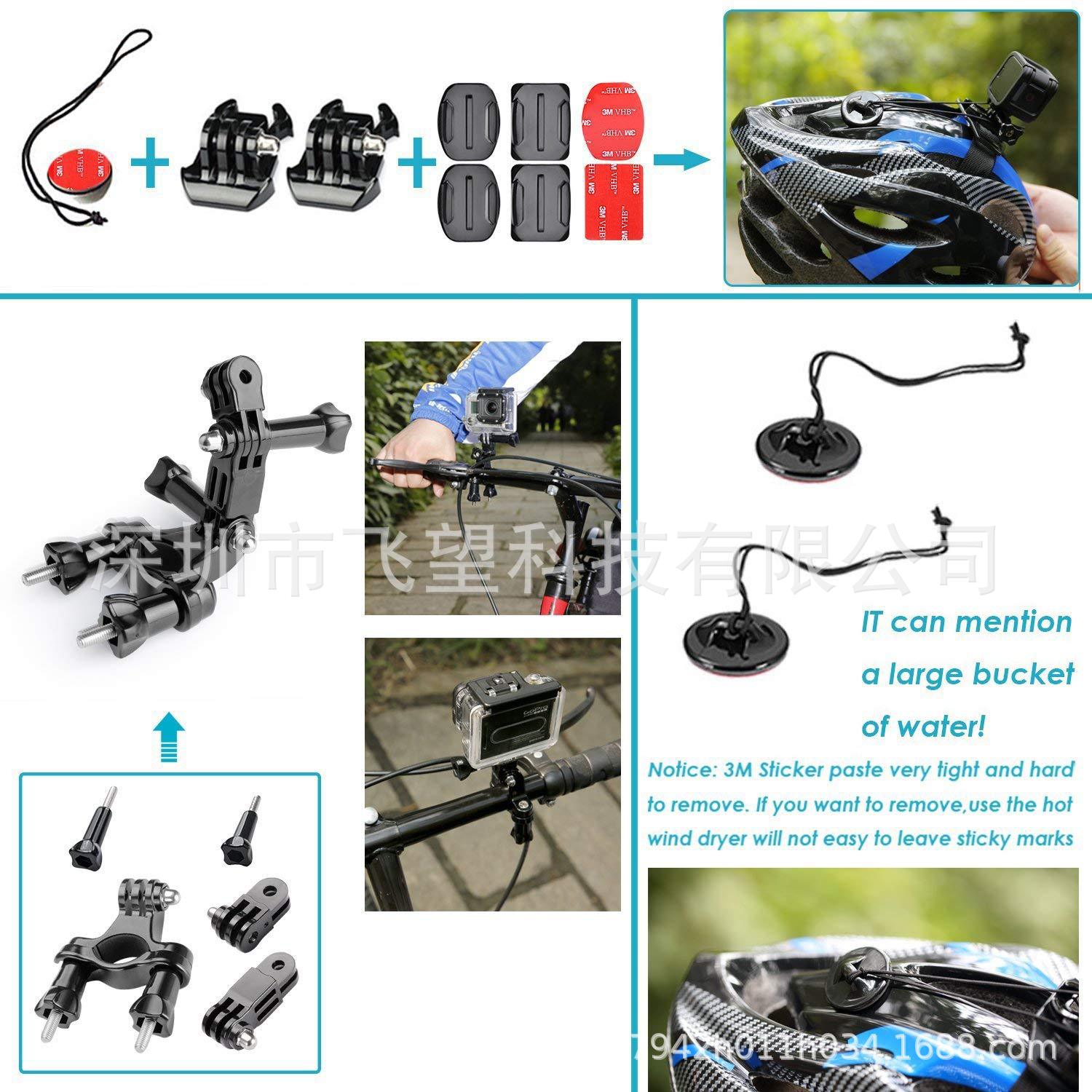 Gopro Hero13 12 11 10 9 8 7 Action Camera Accessories Set 50 in 1 Dji Insta360