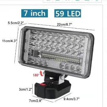 LED lighting lighting camping portable rechargeable lithium battery lighting lamp