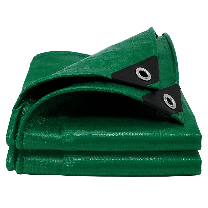 Customized Waterproof Cloth Thickeneded Wear-Resistant Pe Woven Truck Tarpaulin Outdoor Rainproof Cloth Cargo Yard Sunshade Mesh Cloth Color Strip Cloth