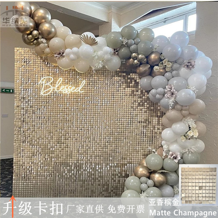 Панель с ветровым приводом, панель с ветровым замком, фон для дня рождения, полностью прозрачная сетчатая установка типа замка без основания