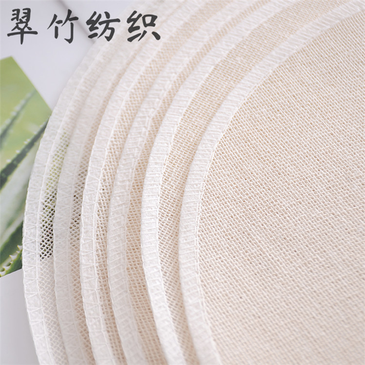 Factory price wholesale kitchen sizing steamer cloth round cotton cage drawer cloth non-stick steamed bread encrypted steamed bun gauze