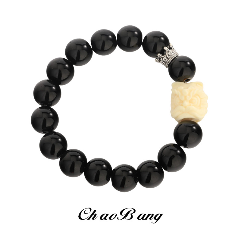 Браслет Маленький Лев для мужчин, новый китайский стиль, модный тренд, высококачественный, простой, универсальный, нишевый, персонализированный браслет для женщин