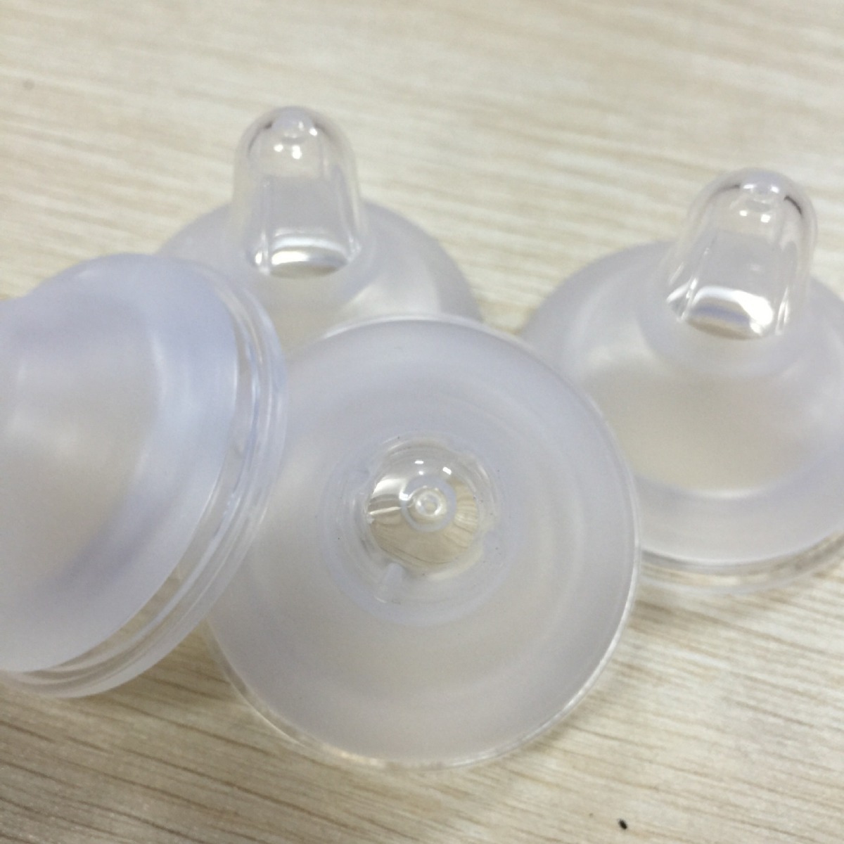 Wide-Mouth Liquid Silicone Pacifier, Practical Breast Milk Feeding Pacifier, Thickeneded Frosted Pacifier