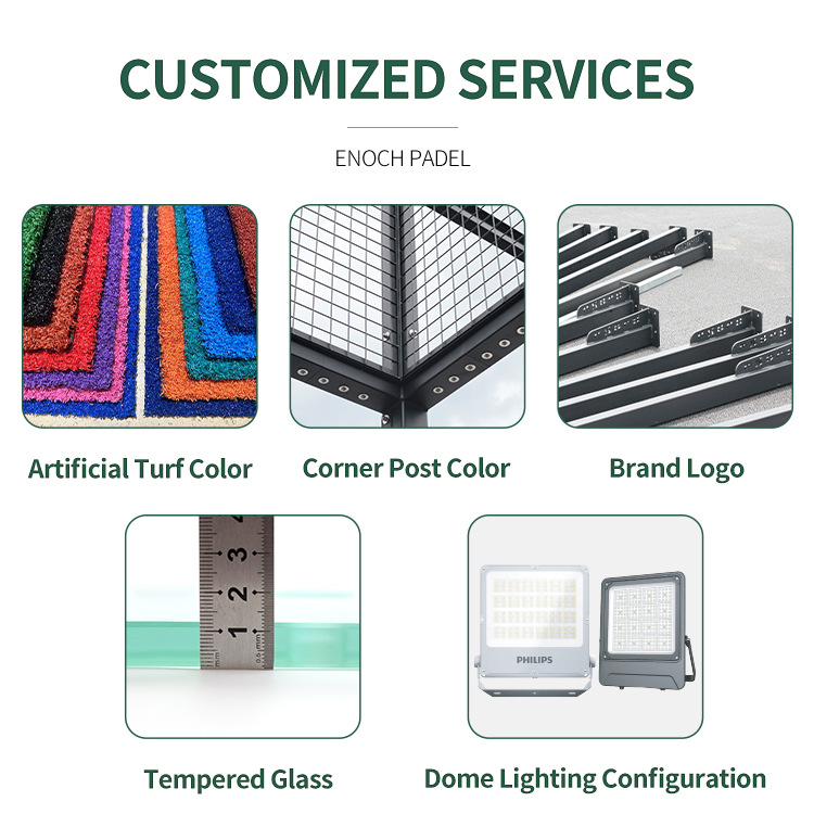 Panel Tennis Court Construction and Construction Indonesian Project All-Inclusive Service International Standard Size