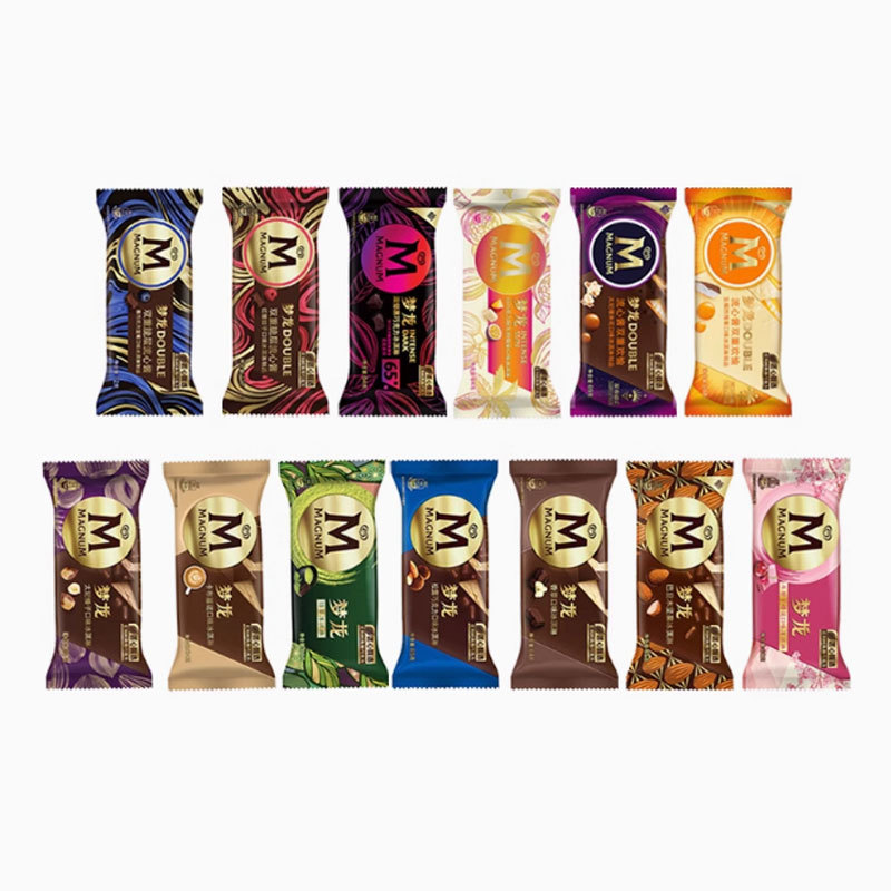 Heluxue Ice Cream Heluxue Truffle Chocolate Crispy Ice Cream Vanilla Matcha Cappuccino Whole Box Wholesale