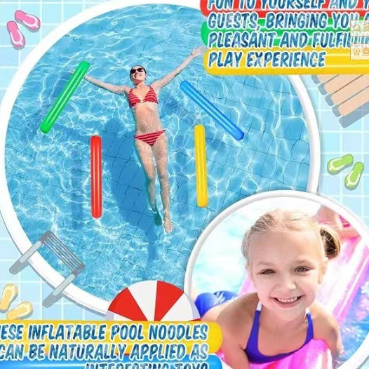 Spot Kindergarten Physical Thickeneded Toy Air Stick Sensory Training Family Sports Equipment Refueling Stick Inflatable Stick