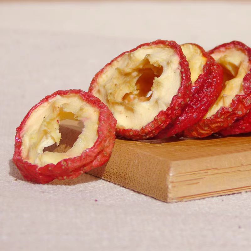 New Arrivals: Selected Seedless Dried Hawthorn Slices, Large Hawthorn Rings Without Cores, Non-Special Grade Center Rings for Tea, Wholesale Price Dried Fruit