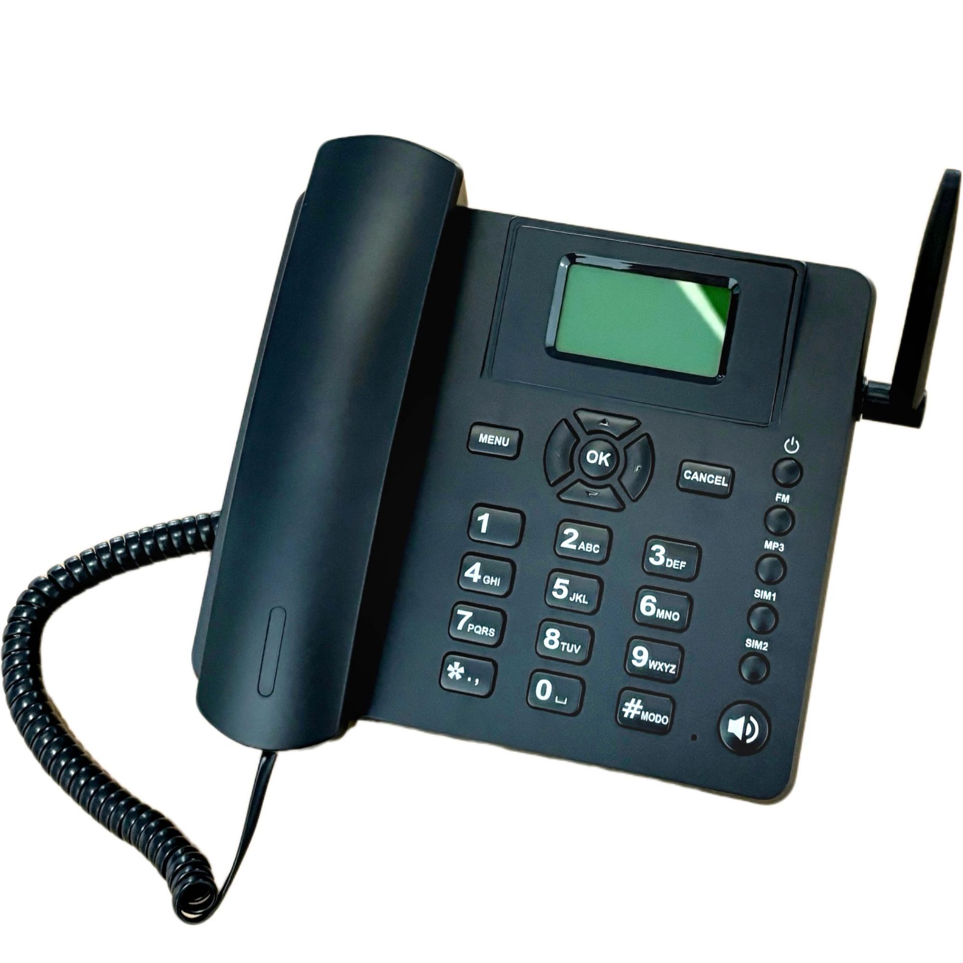 Plug-In Card Wireless Fixed Phone, Wireless Plug-In Card Phone, Wireless Phone, Plug-In Sim Card, Wireless Landline Gsm (2g)