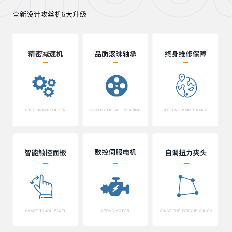 Pinscher Desktop Small Automatic Servo Intelligent Touch Screen Cnc Electric Tapping Machine Tapping Universal Rocker M16M24