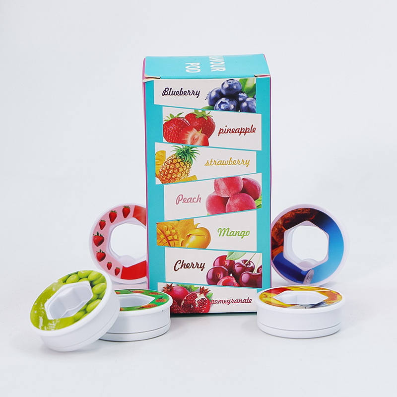 Scent Cup Factory Direct Sales Cross-Border New Style 0 Sugar 0 Calorie Play Flavor Cup Special Soda Fruit Flavor Fragrance Ring Scandinavian Style