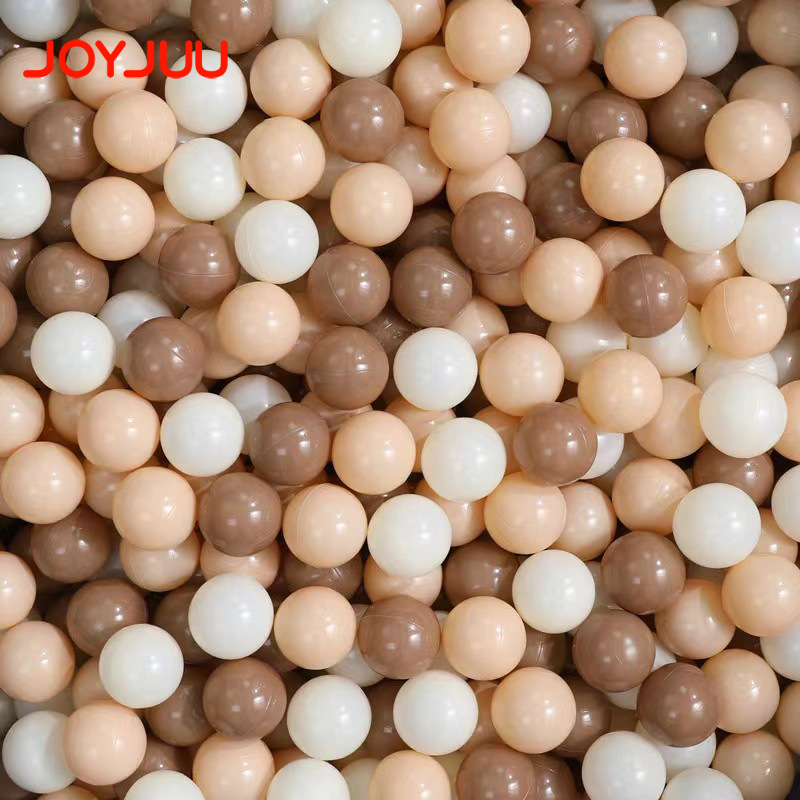 Manufacturer Wholesale Colorful Thickened Ocean Ball Children's Playground Playground Ball Pool Plastic Tasteless Macaron Toy Ball